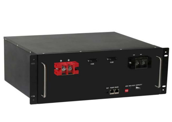 51.2V 50Ah Rack-montierte Batterie LifePO4 Lithiumbatterie für die Energiespeicherung zu Hause