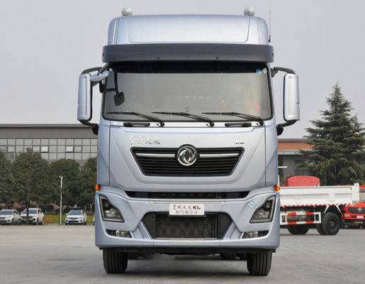 DONGFENG 6x4 CNG-Schienenwagen Zuganhänger Euro 3 Emissionsniveau